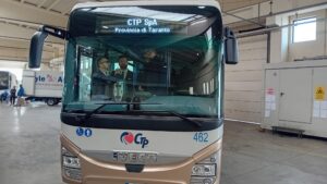 Il presidente Melucci nella sede aziendale
