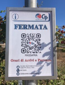 Nuovo capolinea CTP a Massafra.